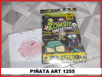 ART 1255 PIÑATA CARTON ZOMBIE