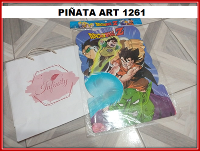 ART 1261 PIÑATA CARTON DRAGON BALLZ