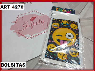 ART 4270 BOLSITA EMOJI X10