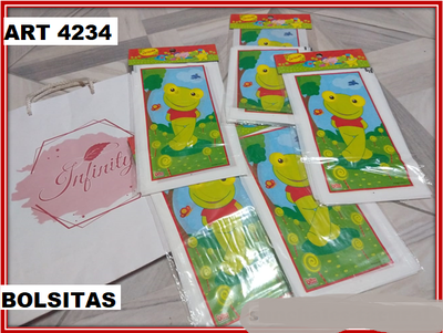 ART 4234 BOLSITA SAPO PEPE X10