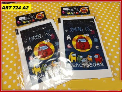ART 724 BOLSITAS AMOGUS X10