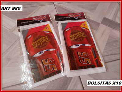 ART 980 BOLSITAS CARS X10