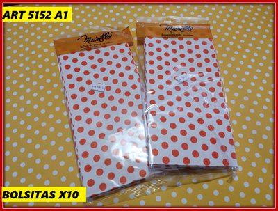 ART 5152 BOLSA PAPEL LUNARES X10