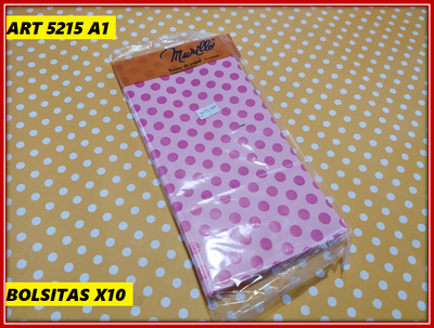 ART 5215 BOLSA PAPEL LUNARES X10
