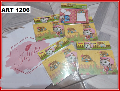 ART 1206 INVITACION GATITA CHERIF