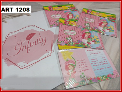 ART 1208 INVITACION FRUTILLITA