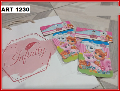 ART 1230 INVITACIONES PRINCES PET