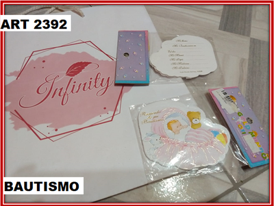 ART 2392 INVITACIONES BAUTISMO