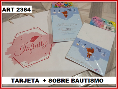 ART 2384 INVITACIONES BAUTISMO