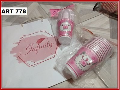 ART 778 VASOS CORONA PRINCESA