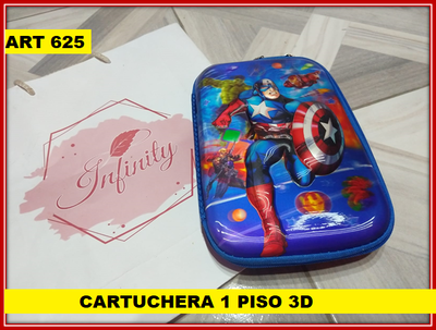 ART 625 CARTUCHERA 3D 1 PISO