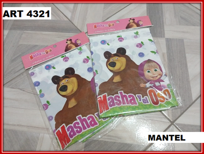 ART 4321 MANTEL MASHA Y EL OSO