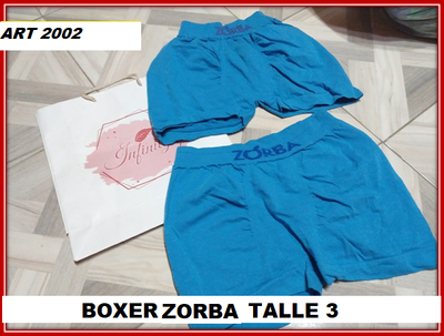 ART 2002 BOXER ZORBA TALLE 3