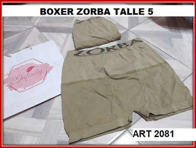 ART 2081 BOXER ZORBA TALLE 5