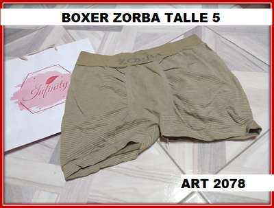 ART 2078 BOXER ZORBA TALLE 5