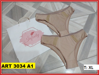 ART 3034 VEDETINA TALLE XL CON DETALLES ENCAJE