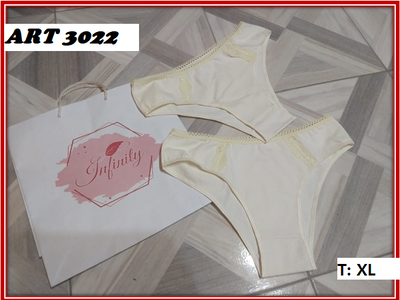ART 3022 VEDETINA TALLE XL CON DETALLES ENCAJE