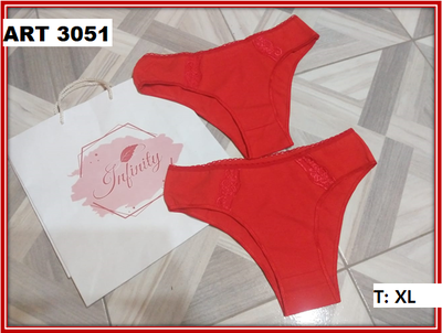ART 3051 VEDETINA TALLE XL CON DETALLES ENCAJE