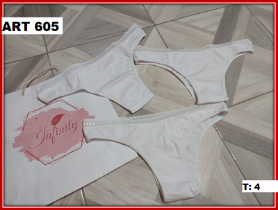 ART 605 VEDETINA CON PUNTILLA TALLE 4