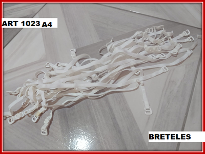 ART 1023 BRETELES TELA BLANCO