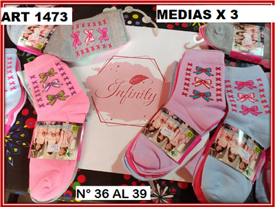 ART 1473 MEDIAS X3 36 AL 39