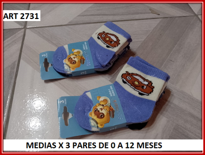 ART 2731 MEDIAS X3 0 A 12 MESES