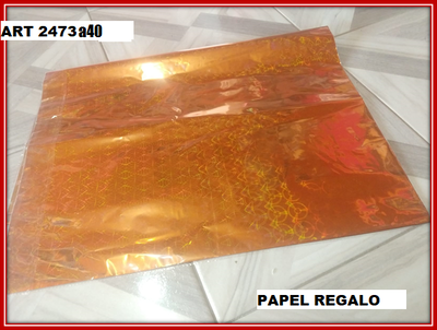 ART 2473 PAPEL DE REGALO METALIZADO