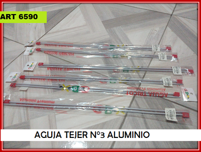 ART 6590 AGUJA TEJER N°3