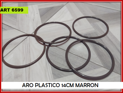 ART 6599 ARO PLASTICO 14CM