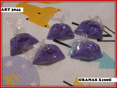 ART 3044 GRANAS VIOLETAS X100G