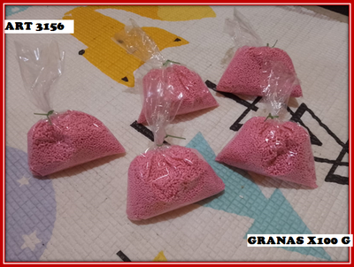 ART 3156 GRANAS ROSA X100G