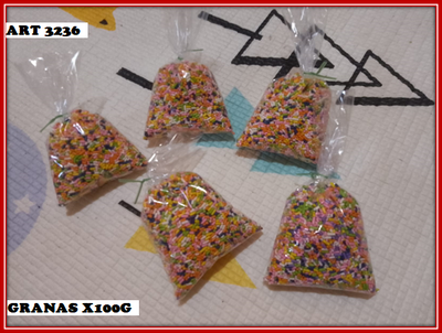 ART 3236 GRANAS MULTICOLOR X100G
