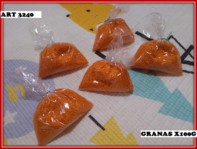 ART 3240 GRANAS ANARANJADAS X100G