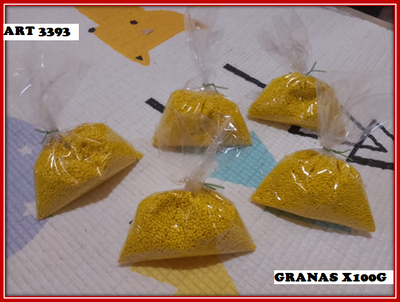 ART 3393 GRANAS AMARILLAS X100G