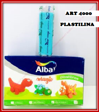 ART 4000 PLASTILINA ALBA TURQUEZA
