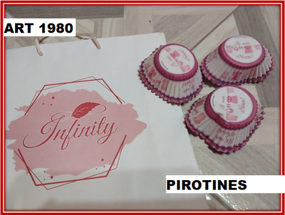 ART 1980 PIROTINES GRANDES BABY SOWER ROSA