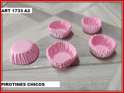 ART 1733 PIROTINES CHICOS ROSA