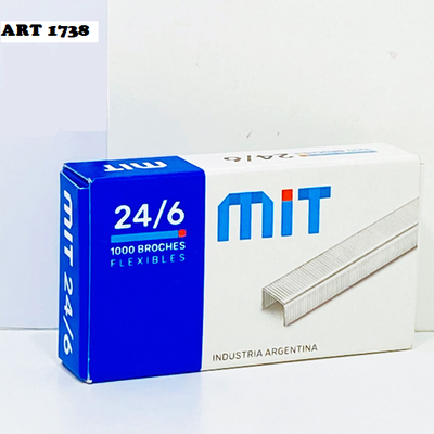 ART 1738 GANCHOS ABROCHADORA 24/6
