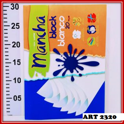 ART 2320 BLOCK DE HOJAS BLANCO