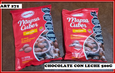 ART 272 CHOCOLATE CON LECHE 500G