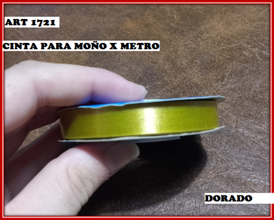 ART 1721 CINTA DE REGALO X METRO