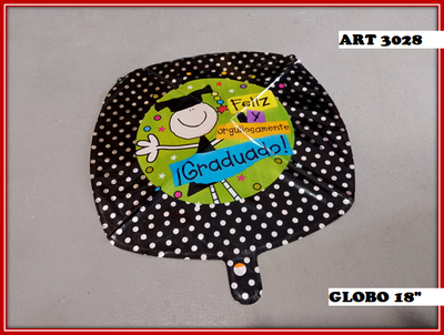 ART 3028 GLOBO GRADUACION