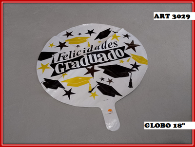 ART 3029 GLOBO GRADUACION