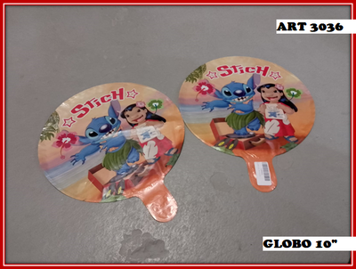 ART 3036 GLOBO LILO Y STICH