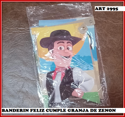 ART 2995 CARTEL FELIZ CUMPLEAÑOS
