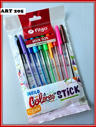 ART 205 LAPICERAS X10
