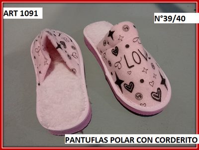 ART 1091 PANTUFLA 39/40