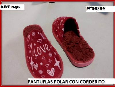 ART 846  PANTUFLA 35/36