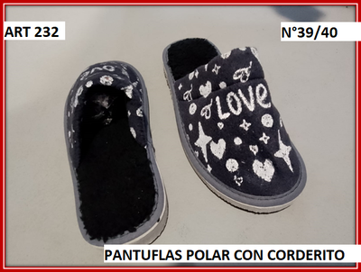 ART 232 PANTUFLA 39/40