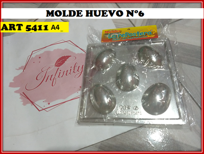 ART 5411 MOLDE HUEVO N°6